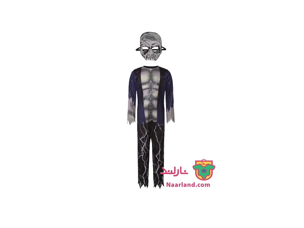 کاستوم و ماسک طرح زامبی Halloween