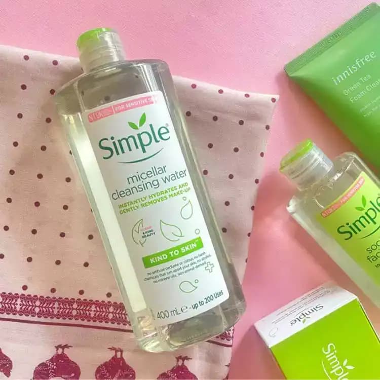 میسلارواتر سیمپل Simple micellar water Kind To Skin — تصویر ۲