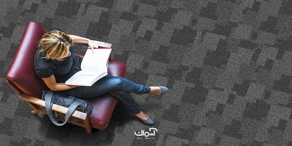 موکت تایلی Partitions استاندارد کارپت کد 6672 — تصویر ۲