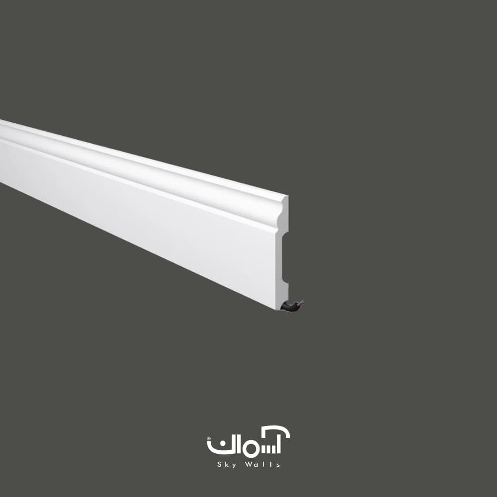 قرنیز 10 سانتی نئو کلاسیک بلژیکی سفید