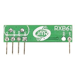 ماژول گیرنده رادیویی سوپر هترودین RXB61 فرکانس 315Mhz برند JMR — تصویر ۲