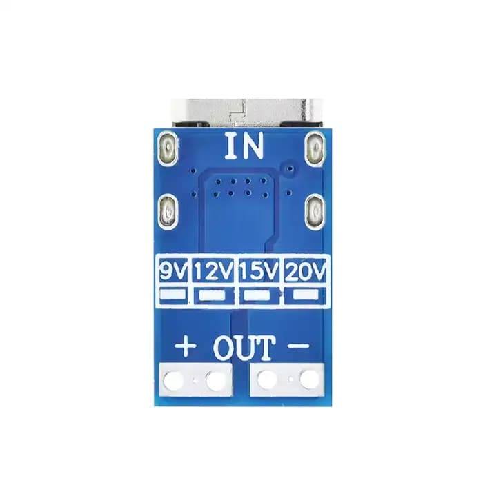 ماژول مبدل سطح ولتاژ پورت Type C شارژر های PD2/3 مدل PDC004 (مدل 15 ولت) — تصویر ۲