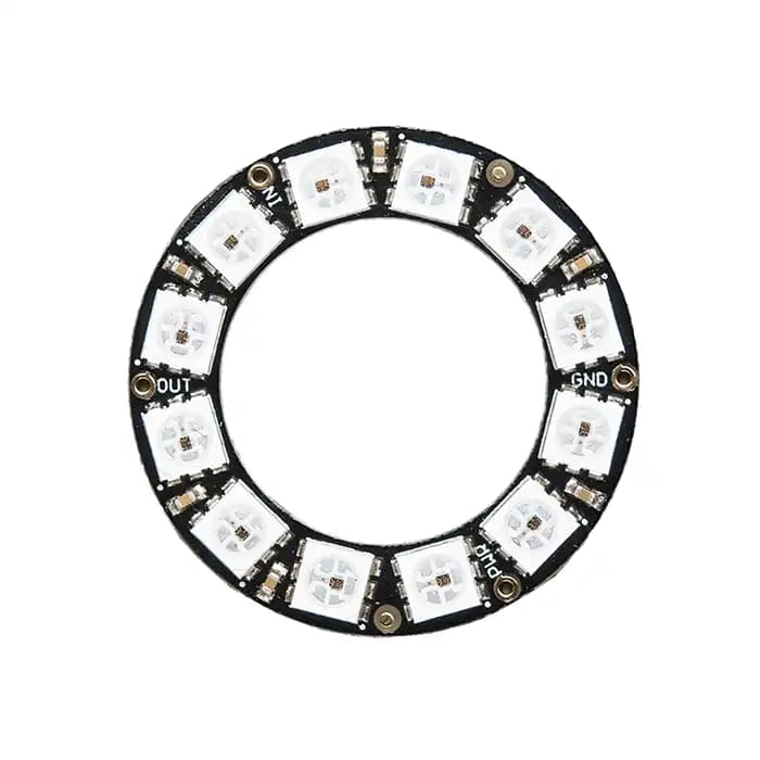 ماژول LED RGB حلقه‌ای مدل WS2812 12Bit
