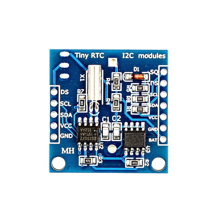 ماژول تاریخ و ساعت (RTC) مدل DS1307 به همراه حافظه 24C32 — تصویر ۲