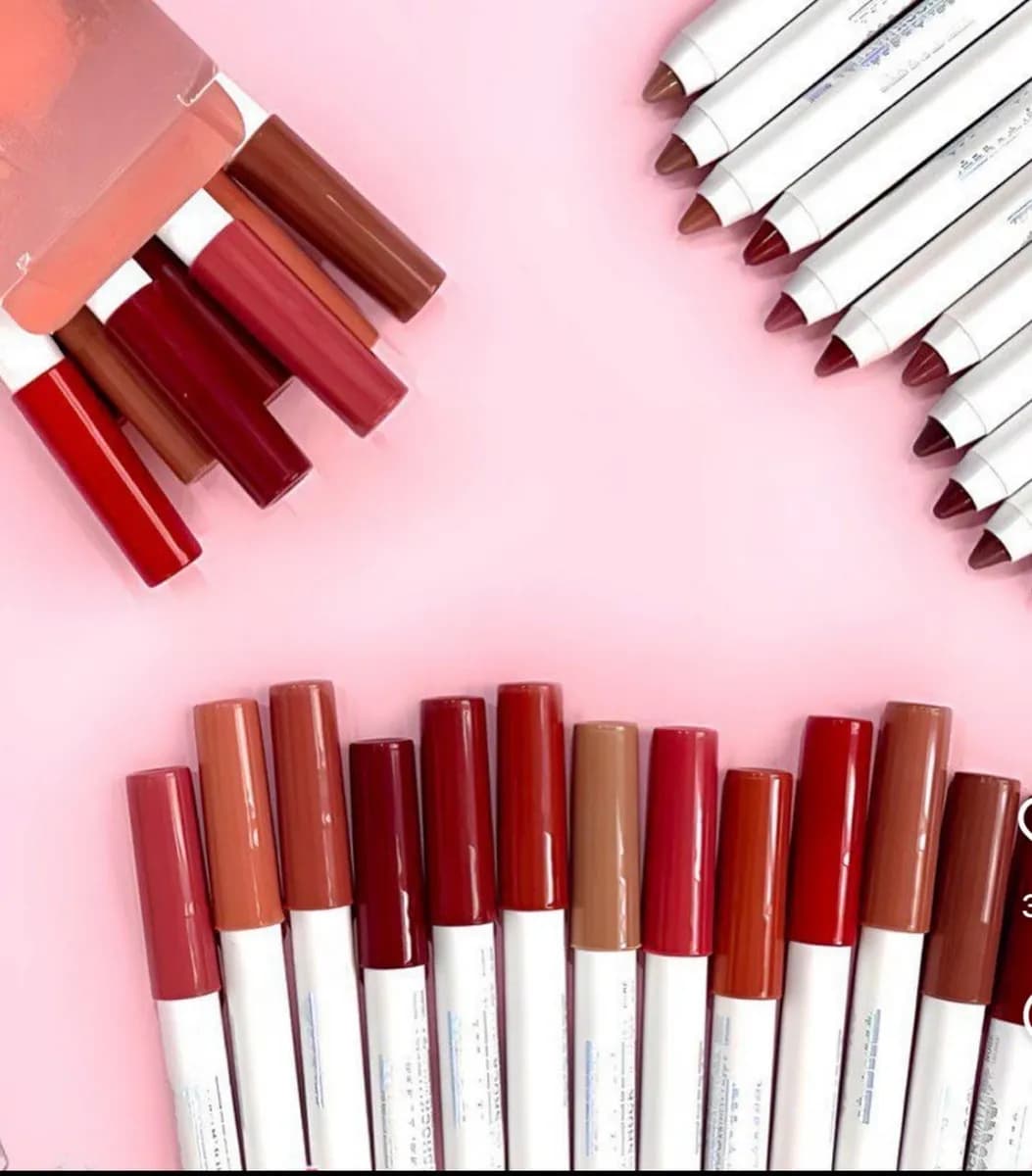 پک 12 عددی خط لب مات آرت اسکین مدل Shock Matte Nude — تصویر ۳