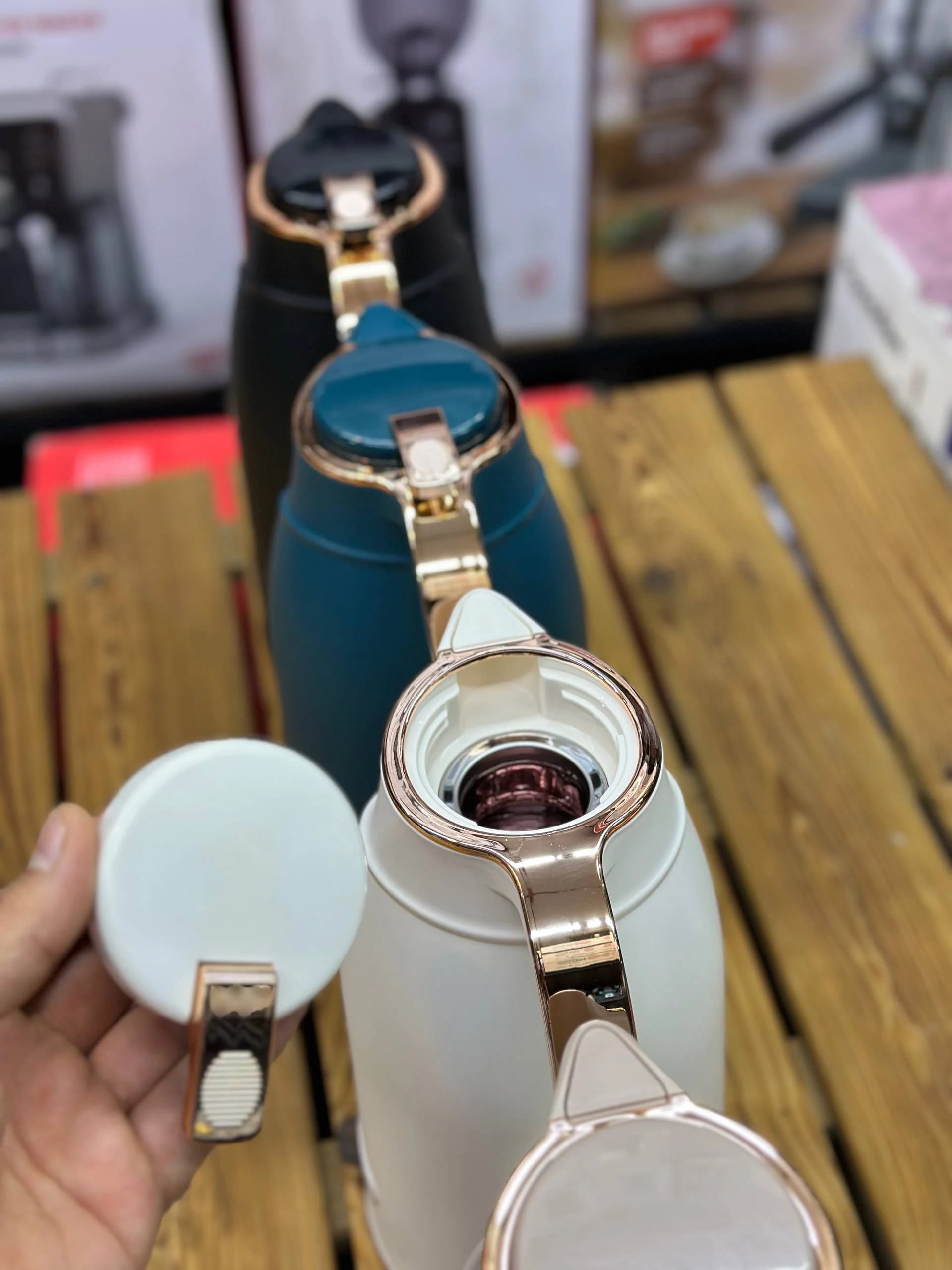 فلاسک 2 لیتری وارداتی داخل شیشه کد 174 — تصویر ۲