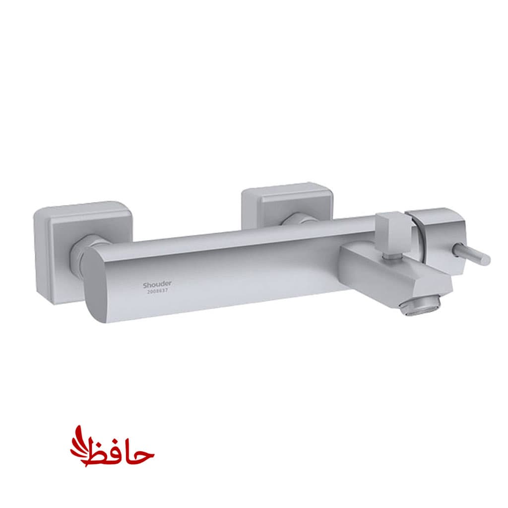 شیر حمام شودر مدل یونیک کروم مات