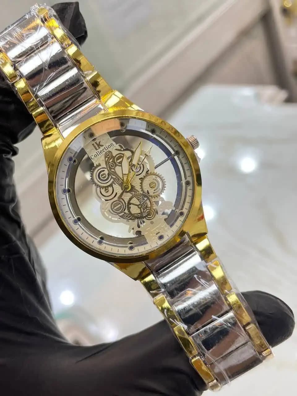 ساعت مچی طرح اتوماتیک مردانه iik کد 6021