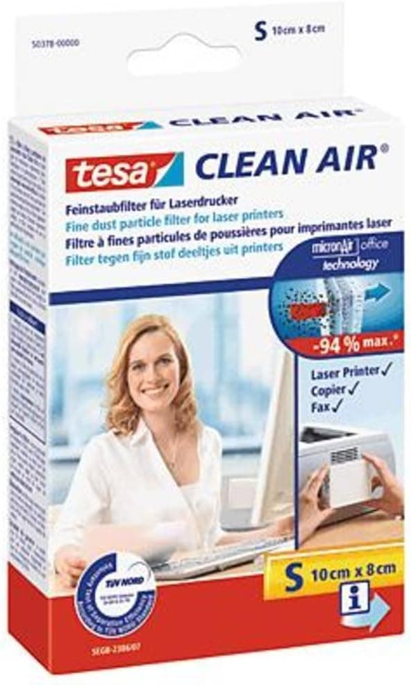 فیلتر گرد و غبار ریز برای چاپگر لیزری Tesa CLEAN AIR S 10x8cm — تصویر ۲