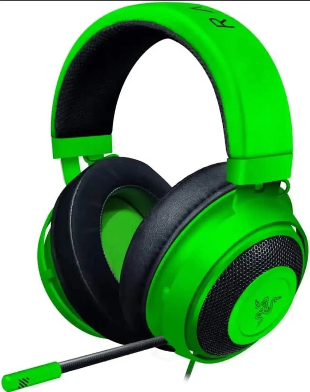 هدست گیمینگ باسیم ریزر RAZAER مدل Kraken Green
