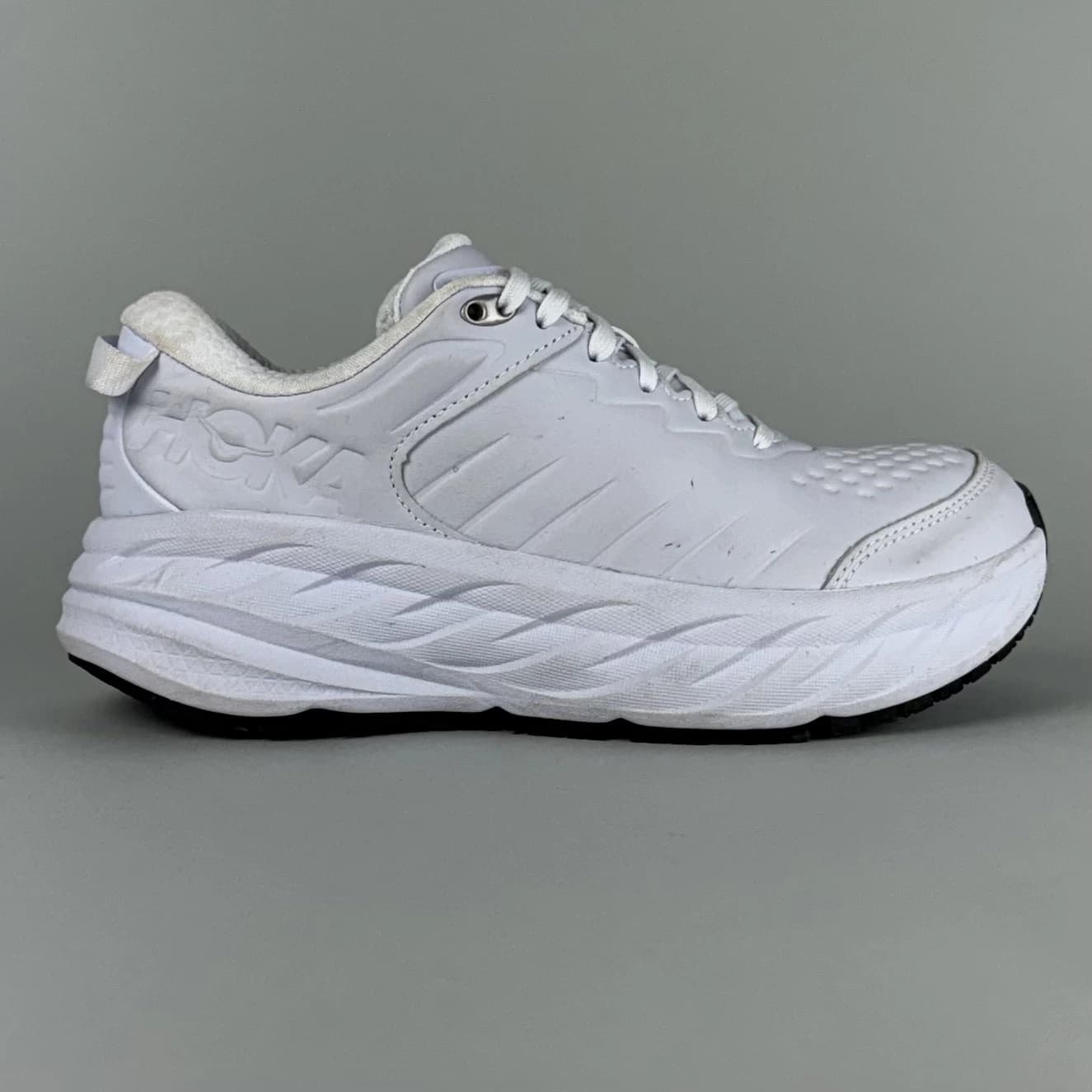 هوکا باندی اس آر چرمی HOKA BONDI SR مدل 1110521WHT