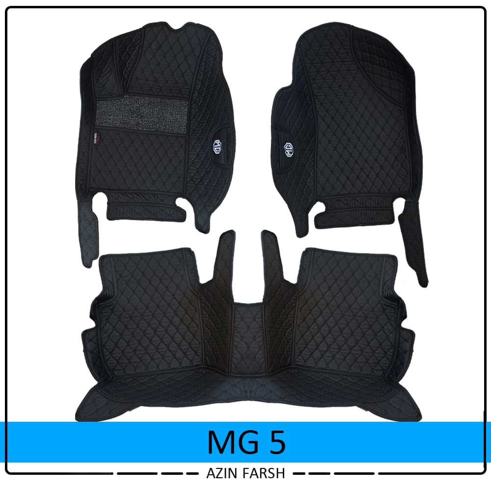 کفپوش 6 بعدی مدل MG 5 2024 هیبرید آذین فرش