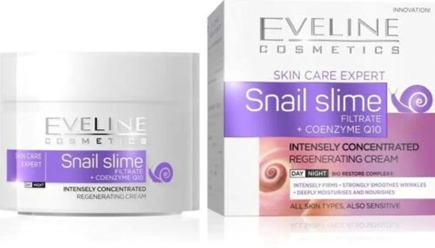 کرم بازسازی کننده حلزون اولاین Eveline Snail Slime حجم 50 میلی لیتر — تصویر ۲
