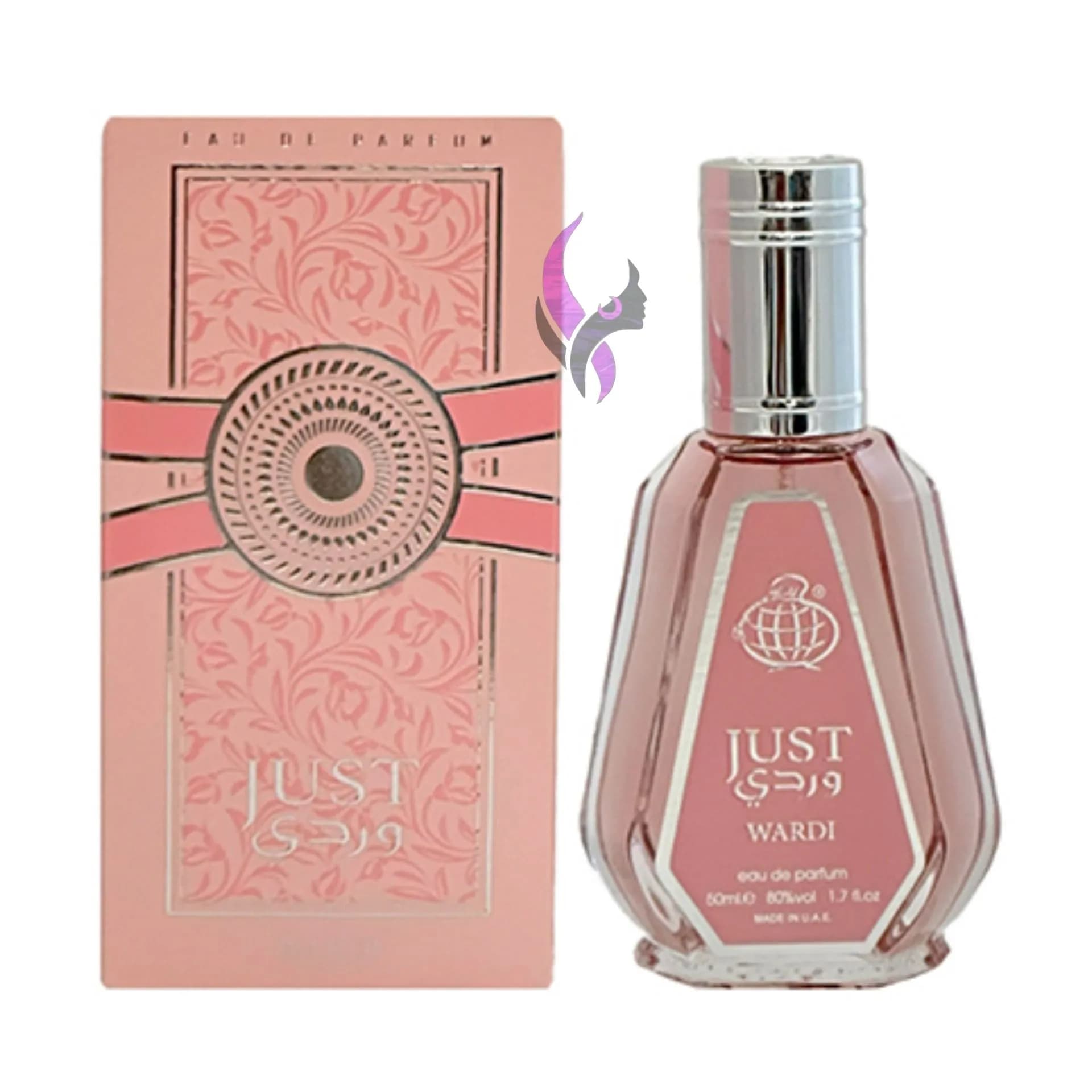 ادکلن جاست وردی رایحه یارا صورتی 50میل فرگرانس ورد Fragrance World