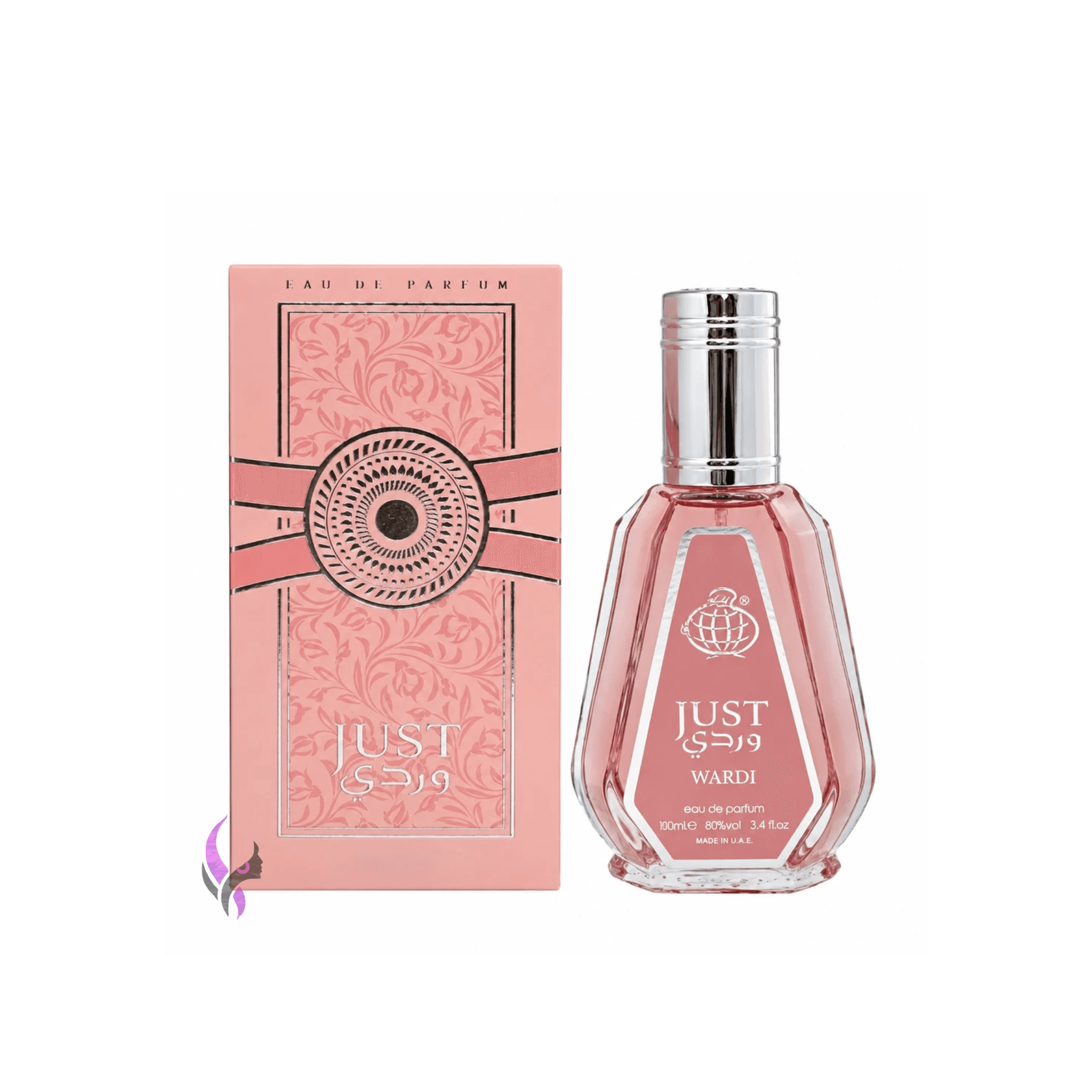 ادکلن جاست وردی رایحه یارا صورتی 50میل فرگرانس ورد Fragrance World — تصویر ۲