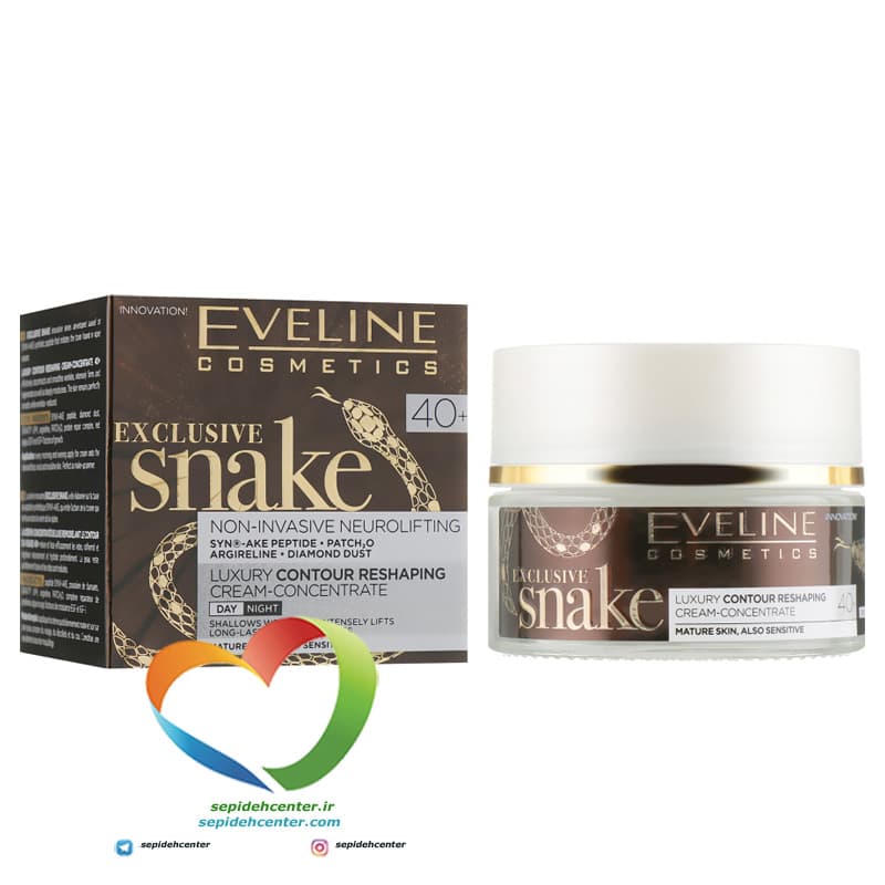 کرم جوان کننده مار اولاین Eveline Snake 40 حجم 50 میلی لیتر
