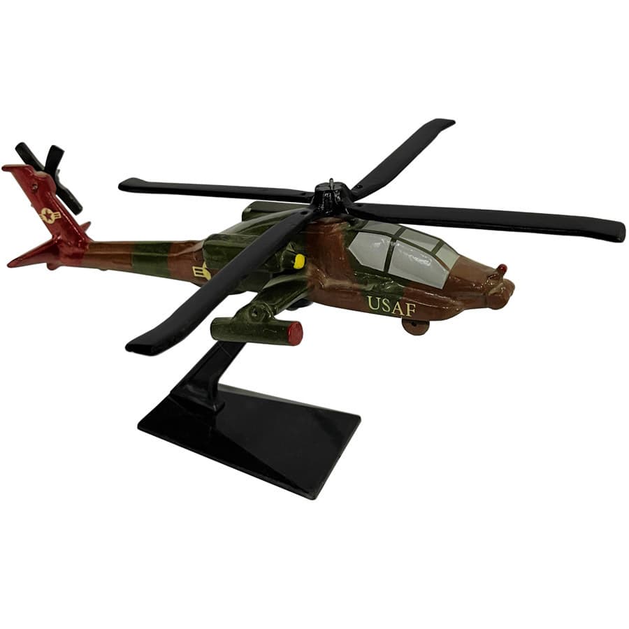 ماکت هلیکوپتر Boeing AH-64 Apache سایز 30 سانتی — تصویر ۲