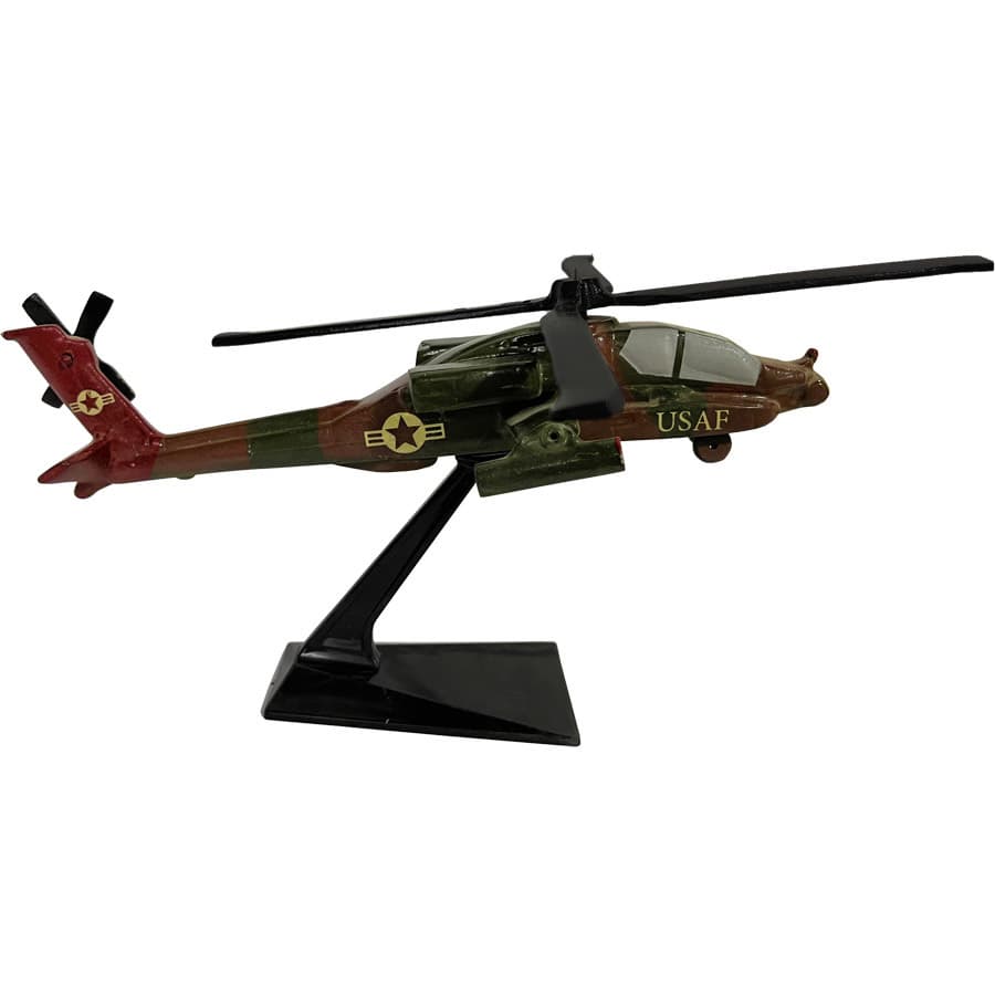 ماکت هلیکوپتر Boeing AH-64 Apache سایز 30 سانتی