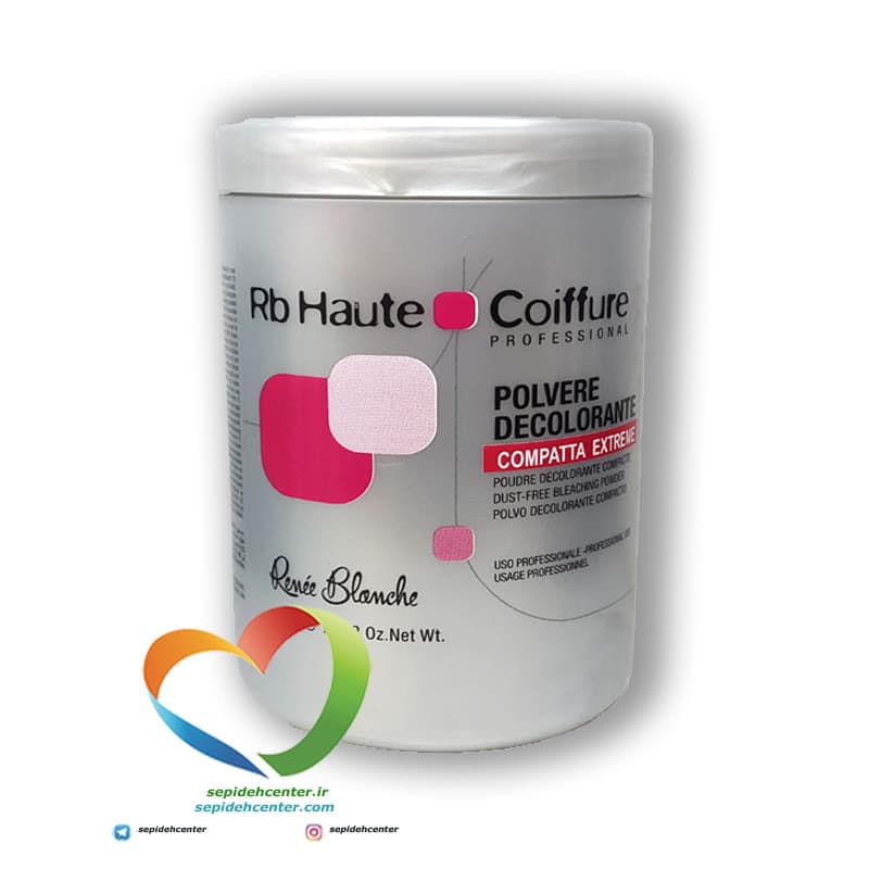 پودر دکلره بدون غبار اکسترم رنه بلانش مدل Rb Haute Coiffure حجم 400 گرم