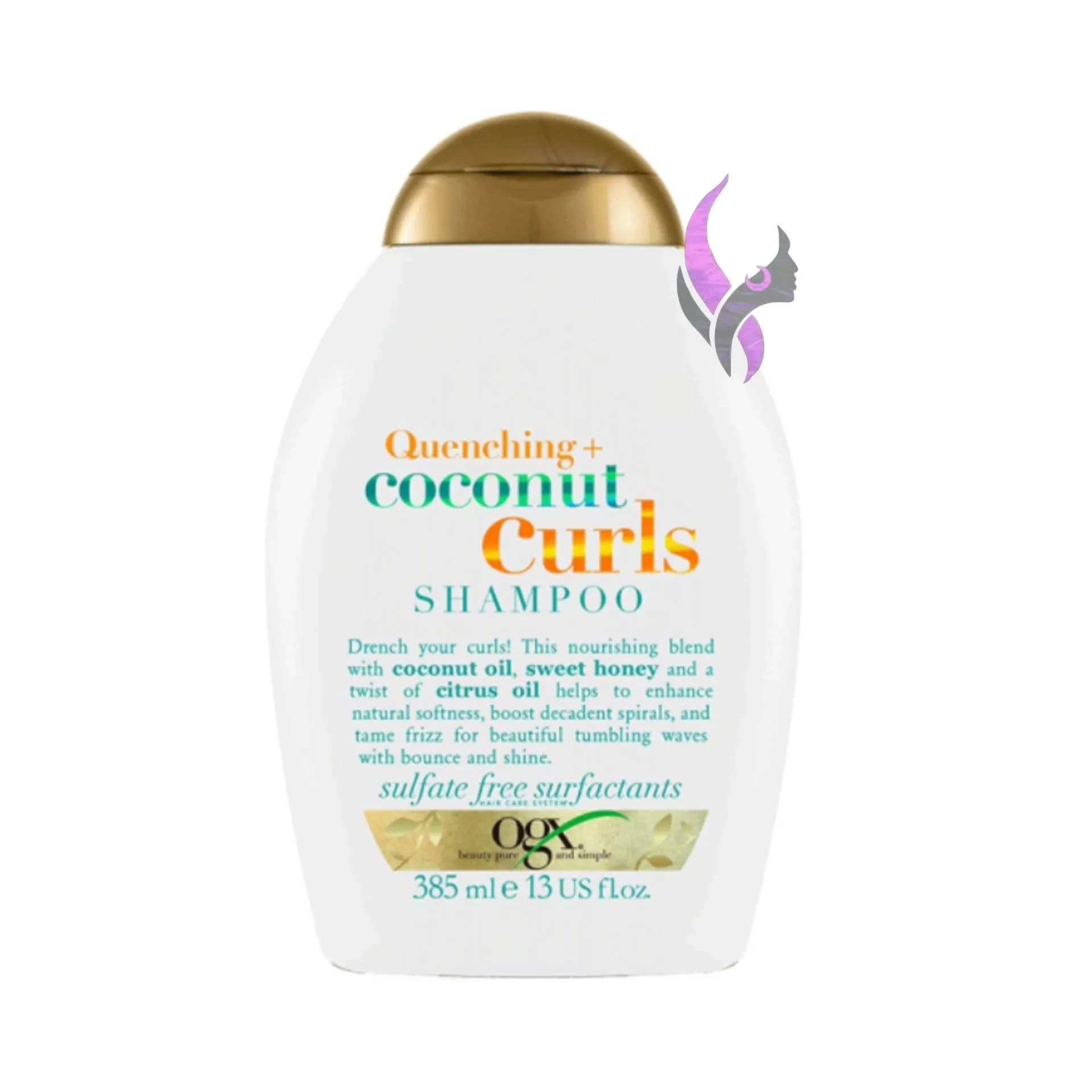 شامپو نارگیل مراقبت از موهای فر او جی ایکس Ogx Coconut Curls حجم 385 میل