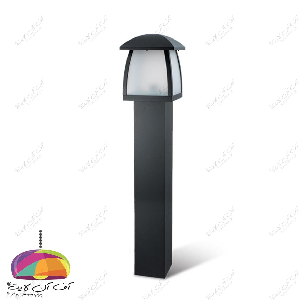 چراغ حیاطی پارکی 100 سانتی مدل کلاسیک شعاع الکتریک
