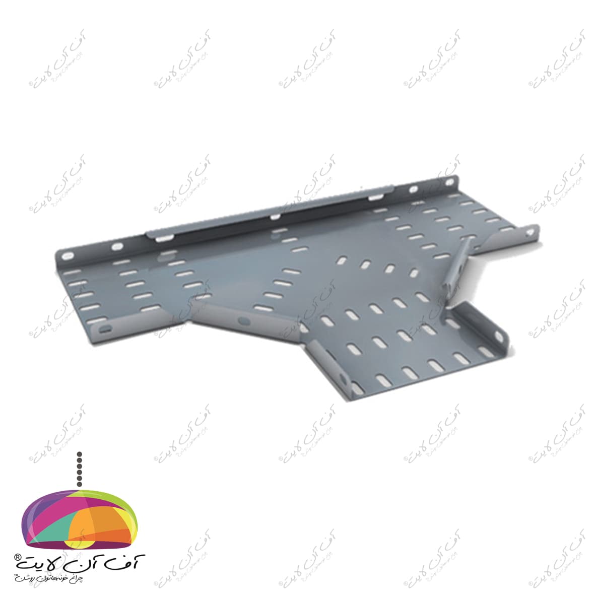 سه راهی سینی کابل گالوانیزه عرض 15 سانت