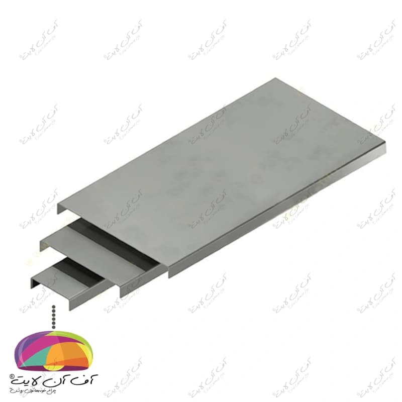 درب سینی کابل فلزی گالوانیزه عرض 30 سانت — تصویر ۲