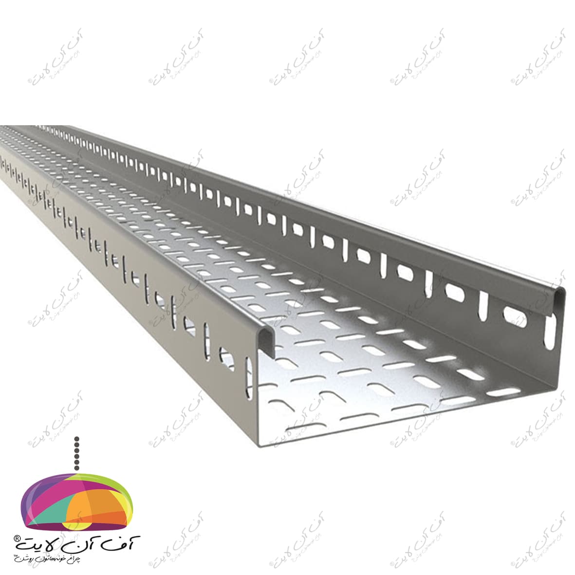 سینی کابل فلزی گالوانیزه عرض 20 سانت