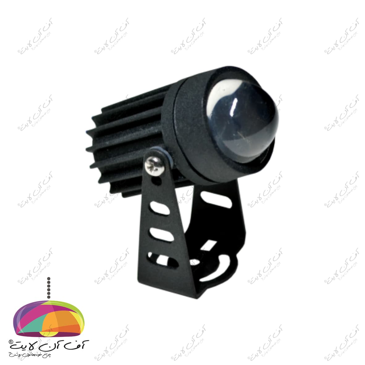 پروژکتور جت لایت COB گرد 3 وات (چیپ CREE) زمرد نور