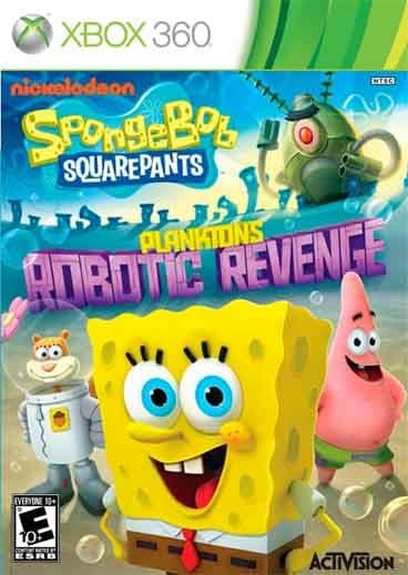 بازی ایکس باکس 360 SpongeBob SquarePants Planktons Robotic Revenge