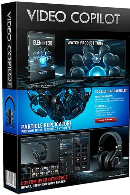 نرم افزار ویندوز Video copilot 3d elements