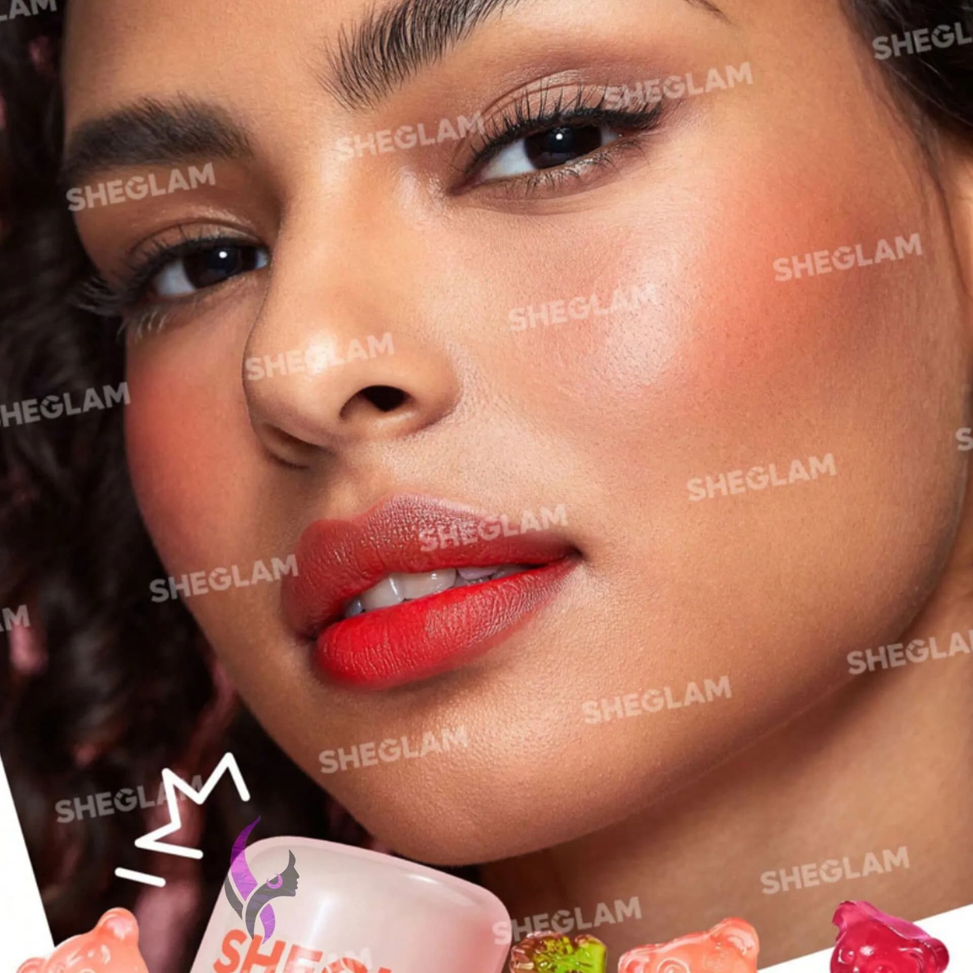 تینت لب و گونه ژلی شیگلم SHEGLAM مدل Jelly-Licious Hydrating رنگ AHOY — تصویر ۲