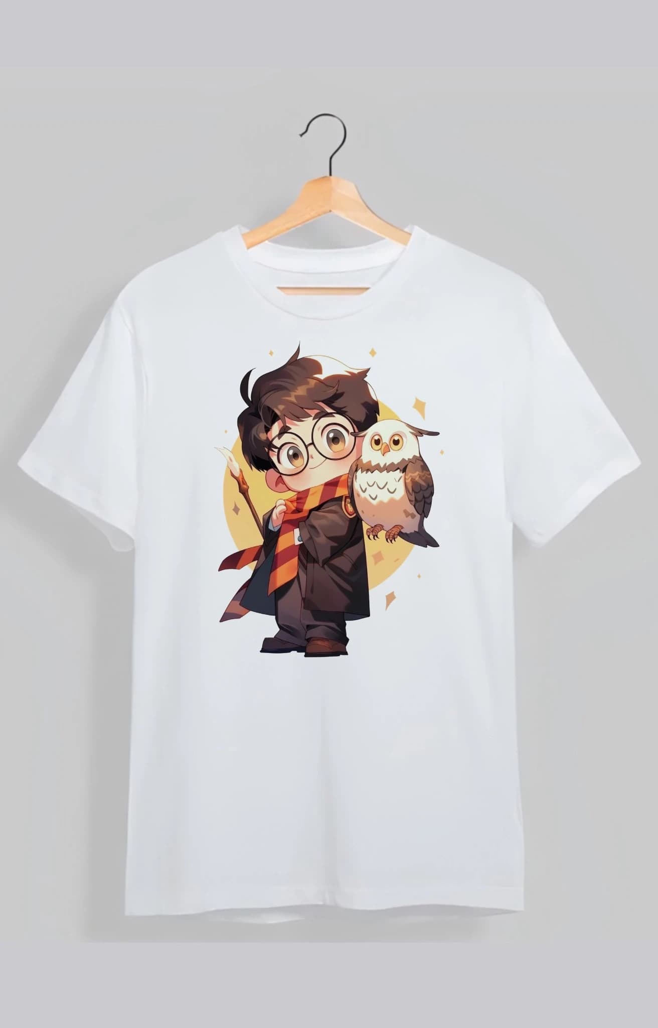 تیشرت اسپان طرح هری پاتر Harry Potter کد 10004