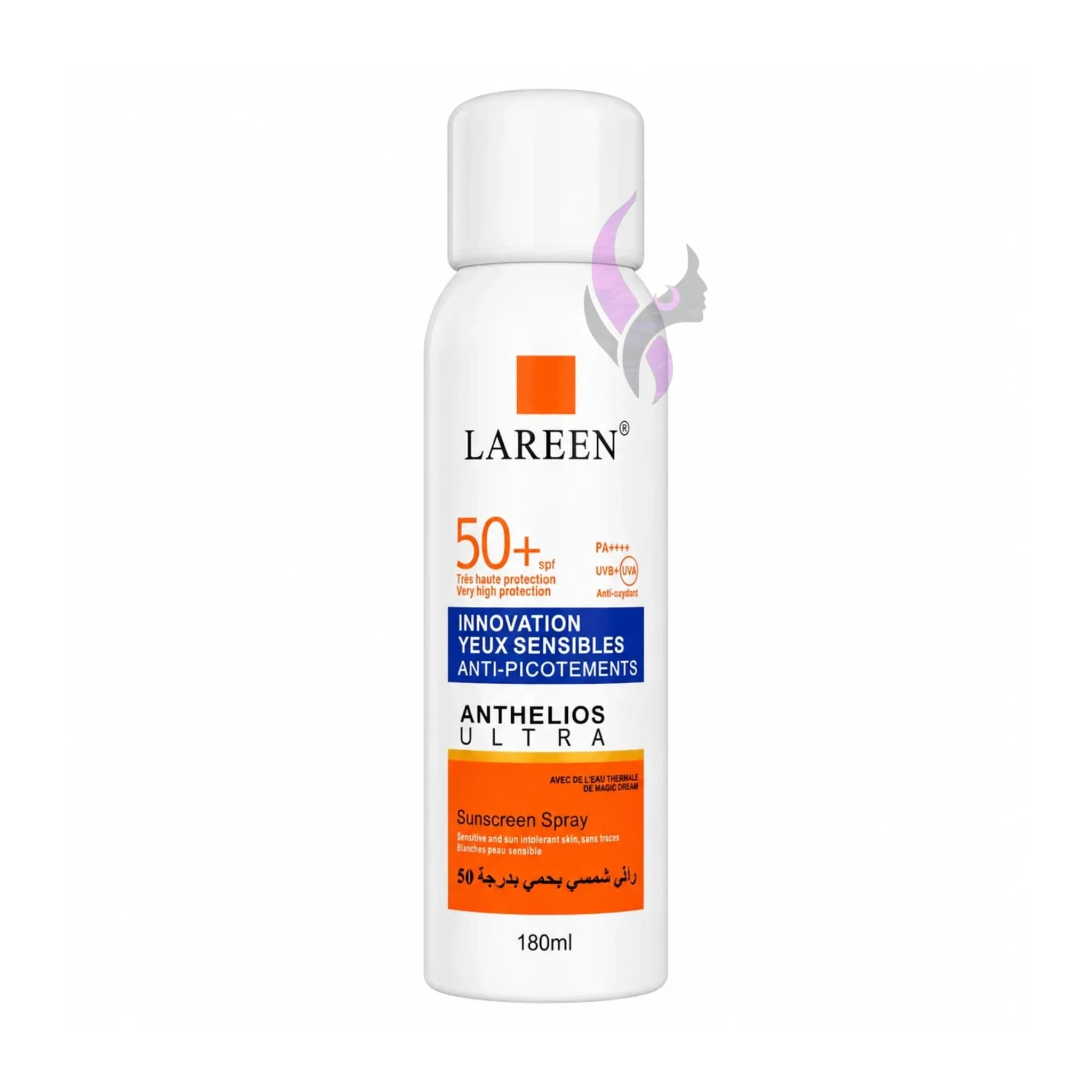 اسپری ضدآفتاب SPF 50 لارين LAREEN (180میل)