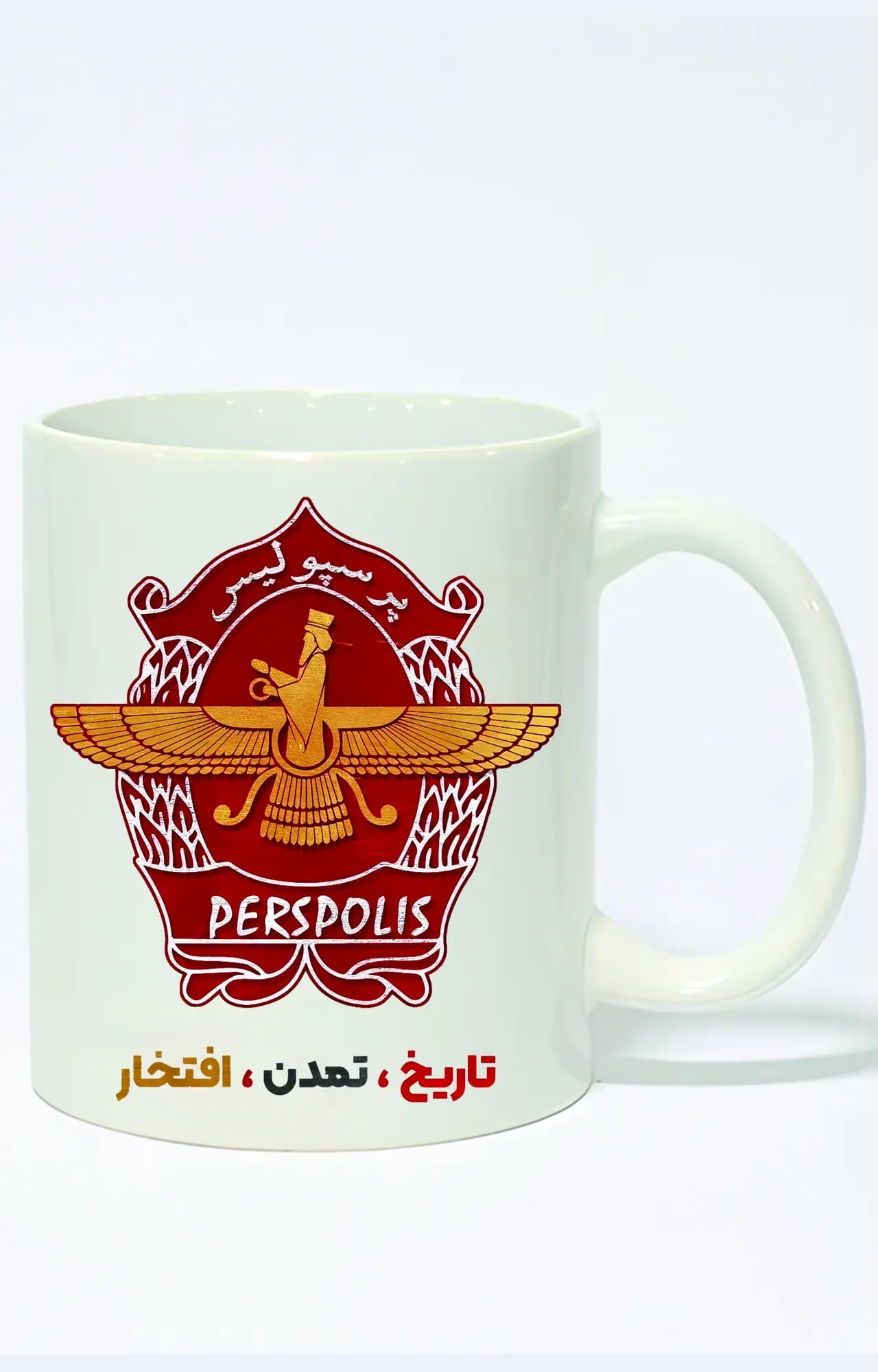 ماگ طرح پرسپولیس اهورا مزدا کد 3477