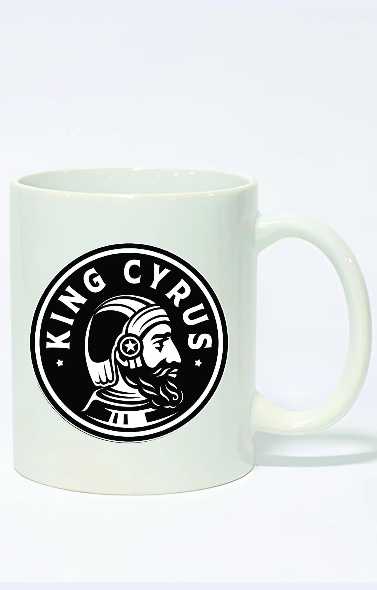 ماگ طرح کوروش کبیر هخامنشی ایران کد 4382