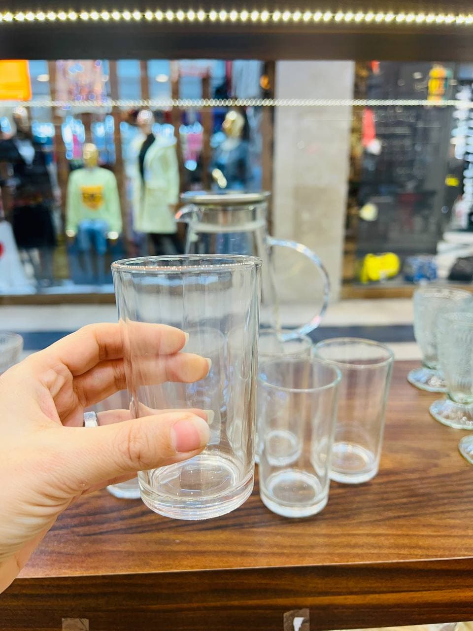 لیوان و پارچ ست Q5989-7 — تصویر ۳