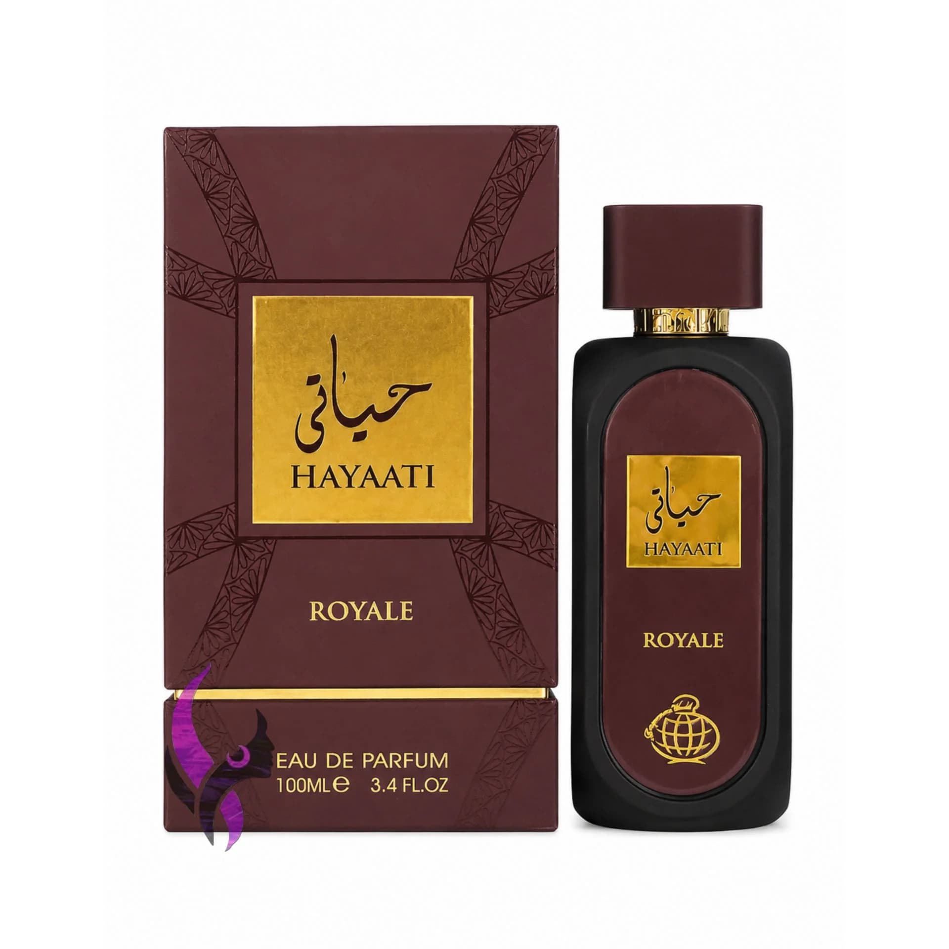 ادکلن فرگرانس ورد مدل رویال حیاتی قهوه ای Fragrance Word