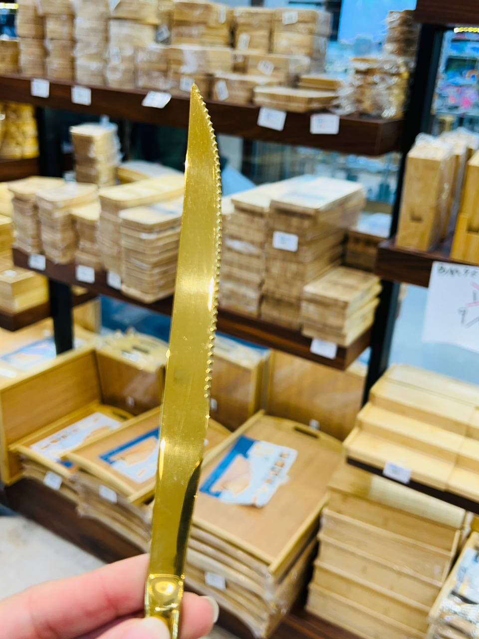 کارد بره طلایی یونیک G180 — تصویر ۳