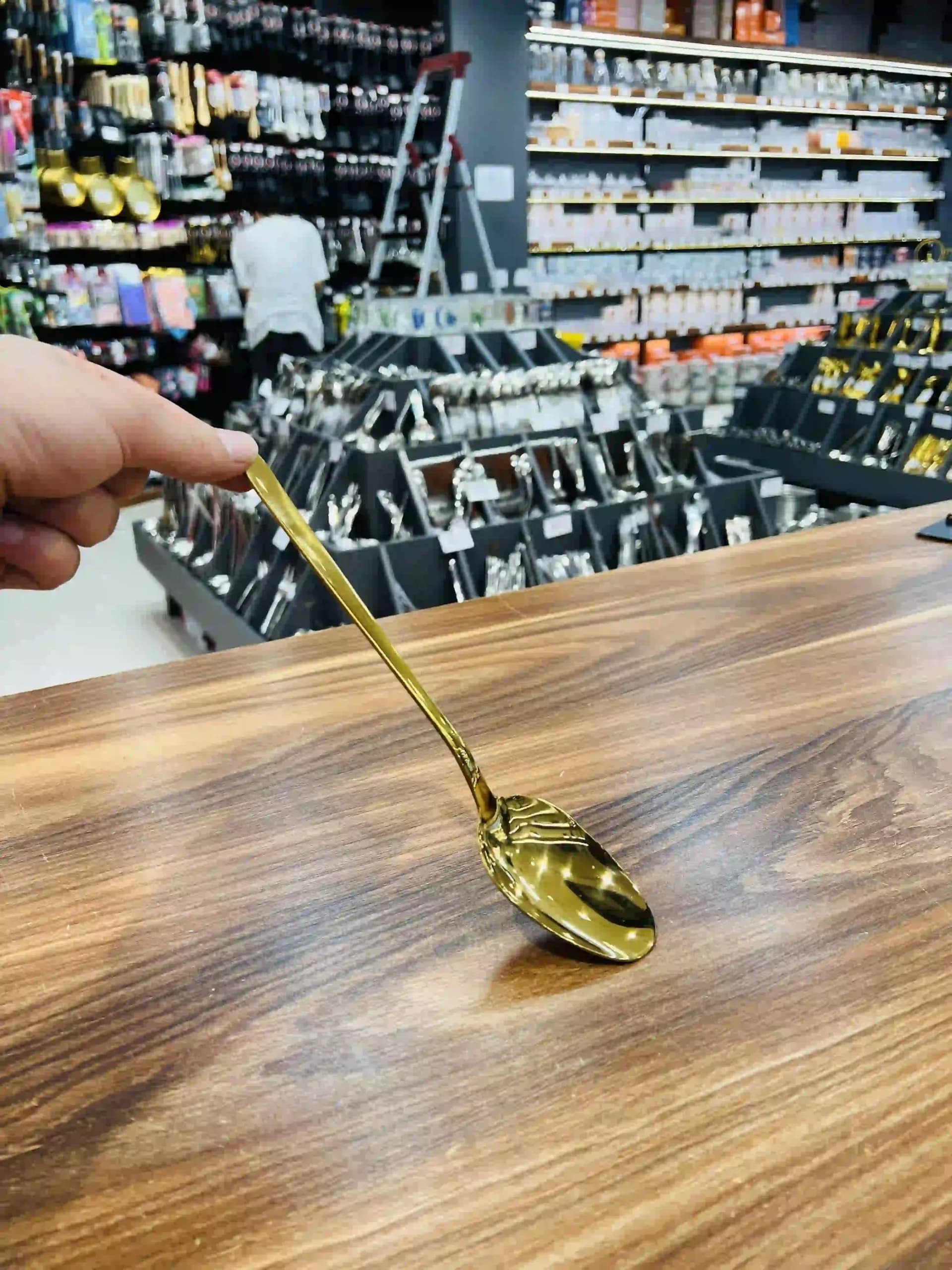 قاشق بزرگ یونیک 2401 GOLD — تصویر ۶