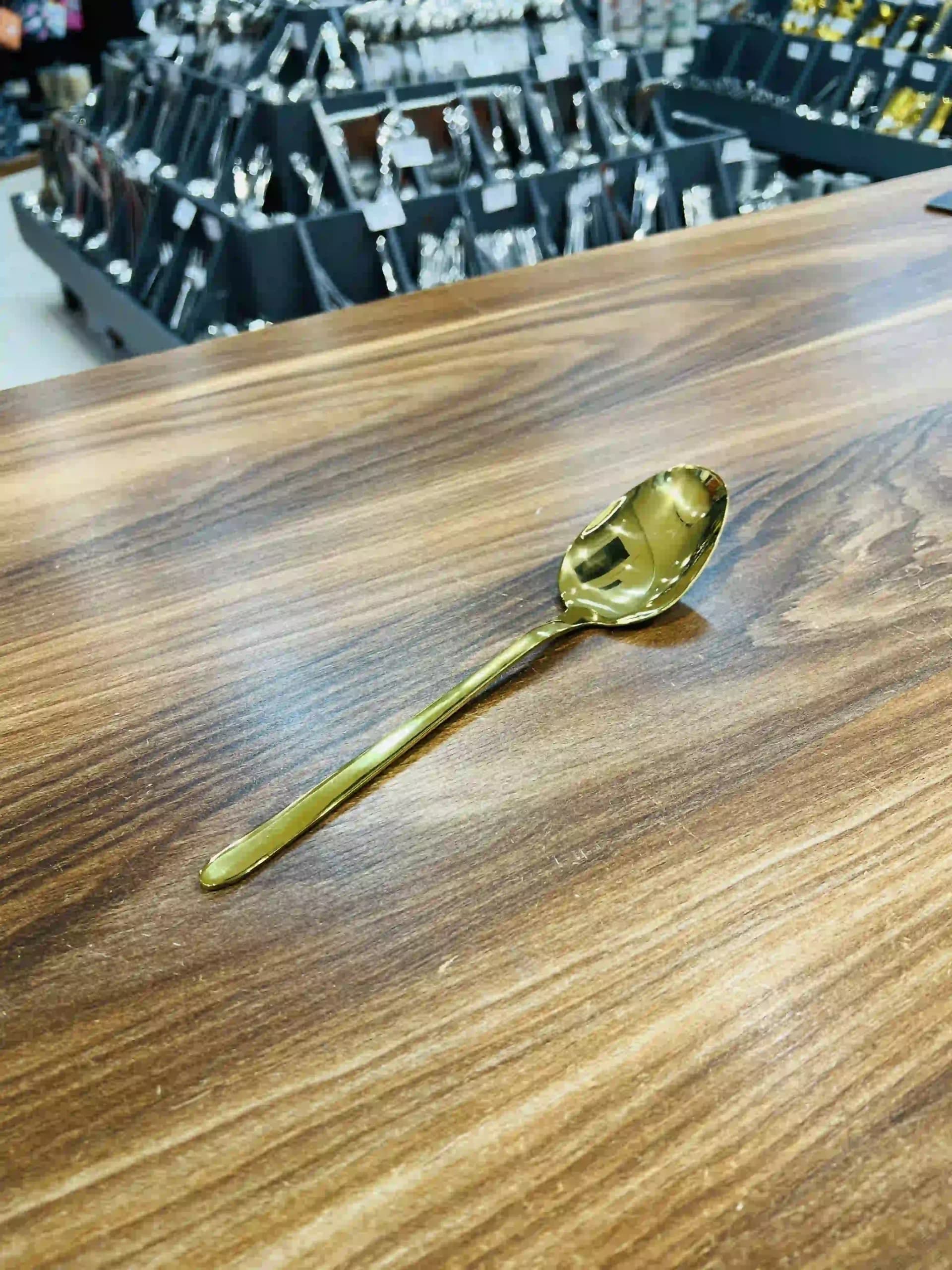 قاشق بزرگ یونیک 2401 GOLD — تصویر ۴