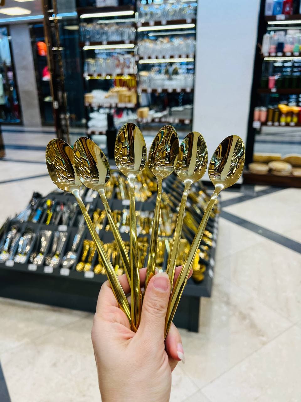 قاشق شربت یونیک 2401 GOLD — تصویر ۳