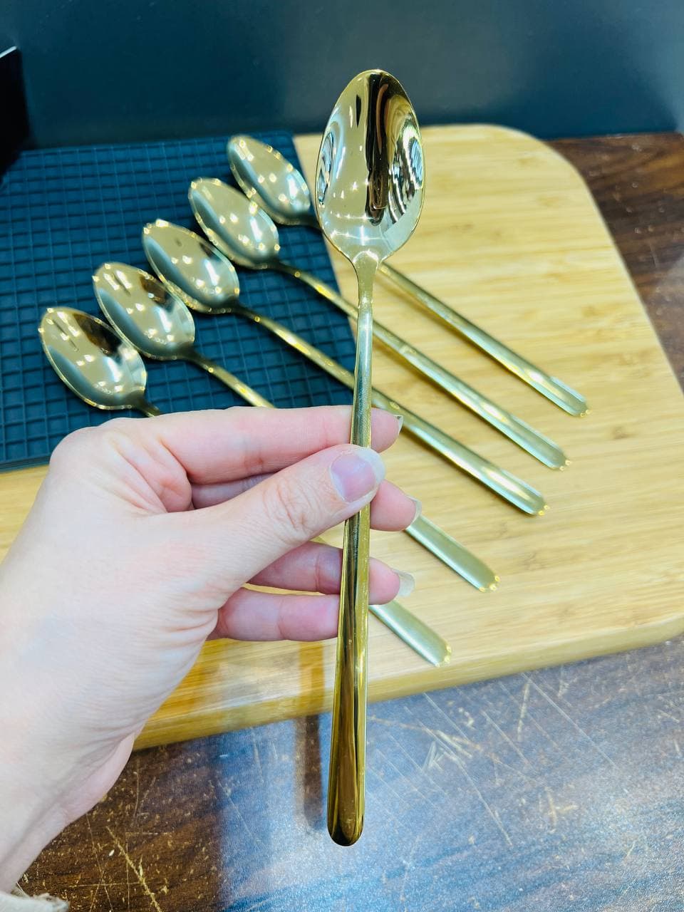 قاشق شربت یونیک 2401 GOLD — تصویر ۵