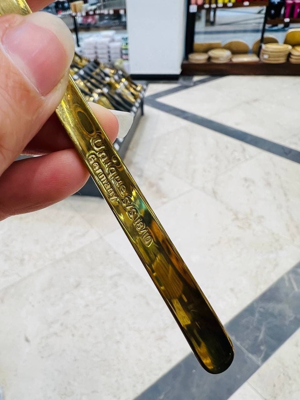 قاشق شربت یونیک 2401 GOLD — تصویر ۶