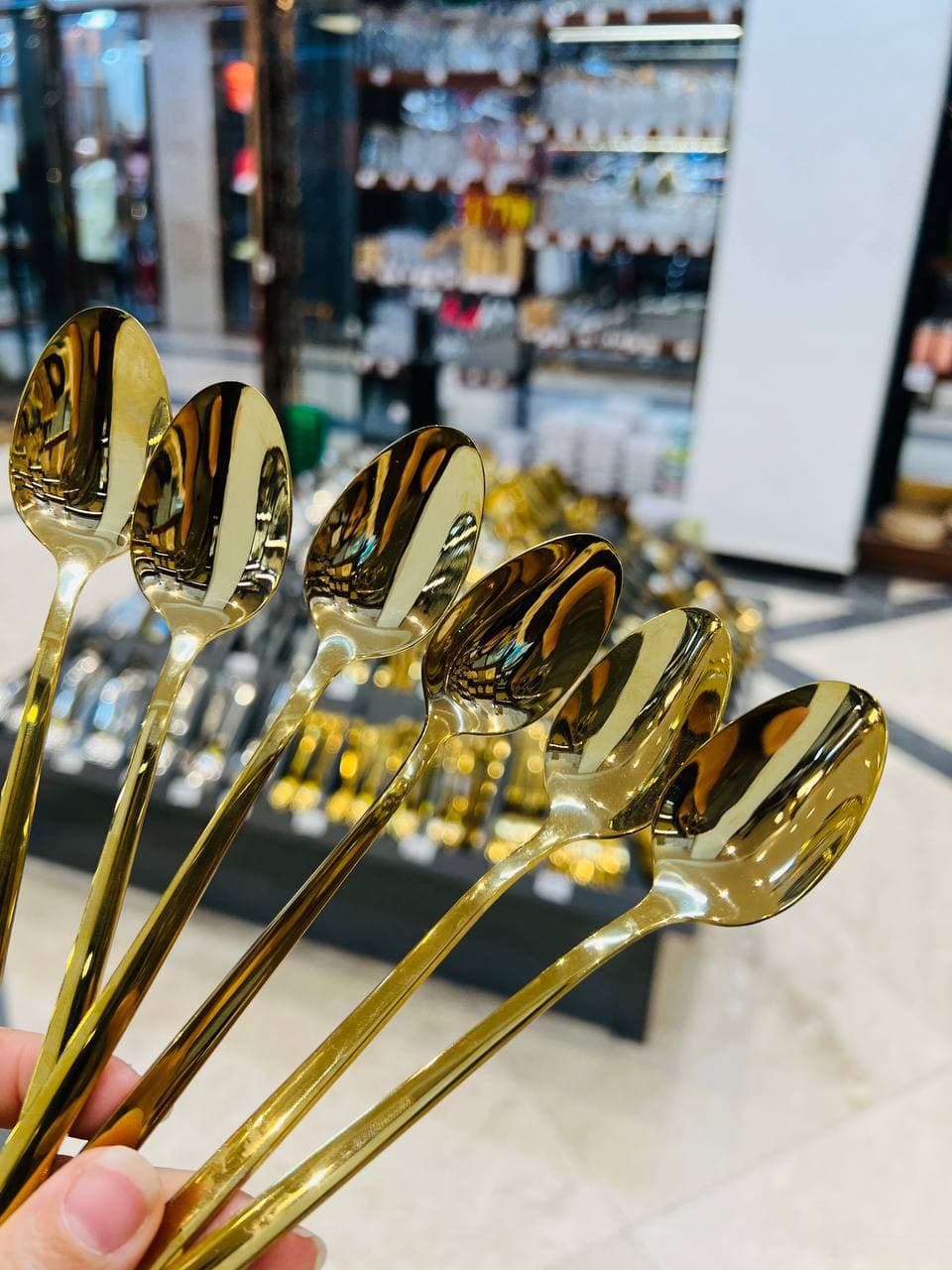 قاشق شربت یونیک 2401 GOLD — تصویر ۴
