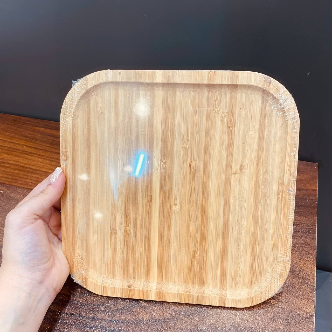 سینی بامبو مربع 20*20 – BM10 — تصویر ۳
