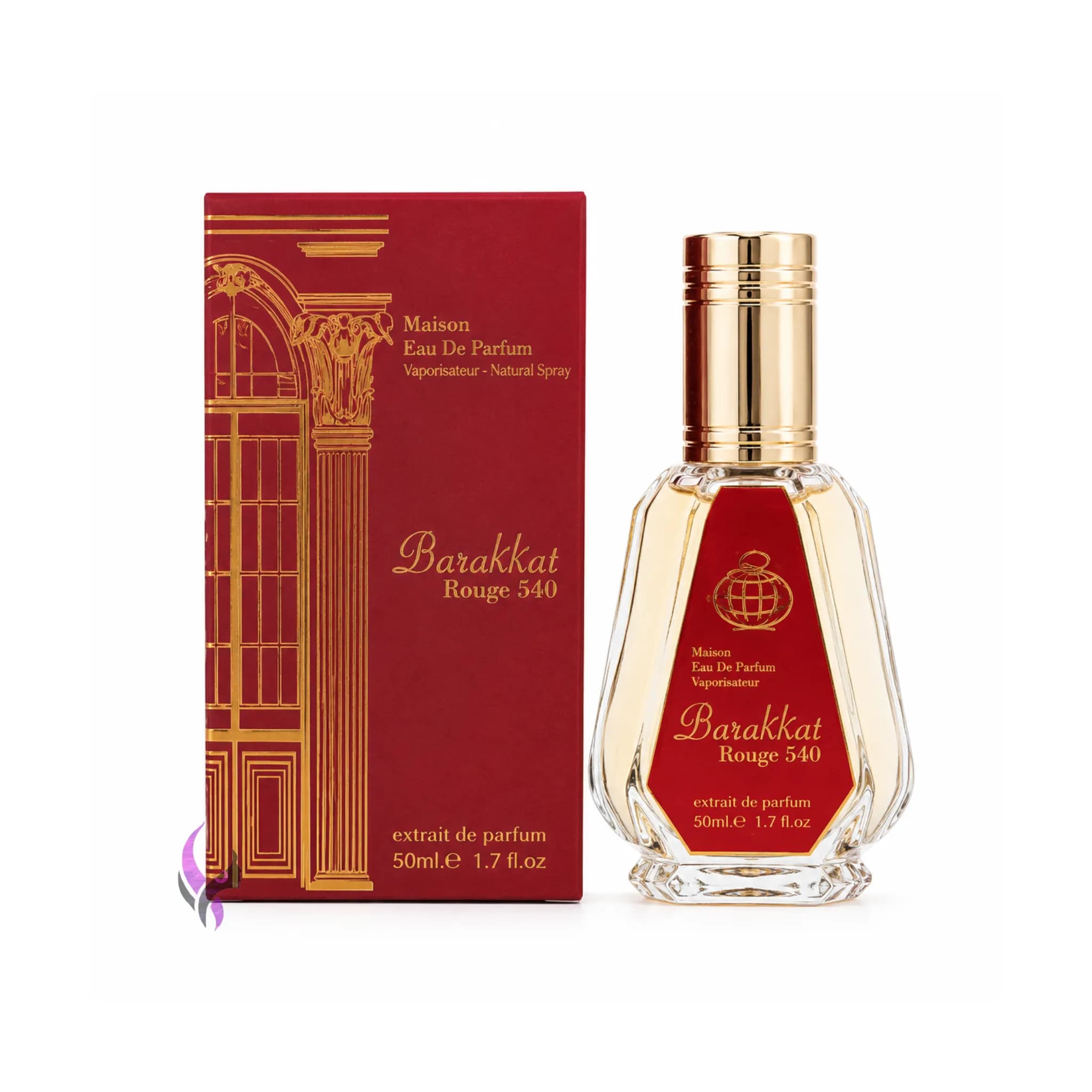 ادکلن باکارات رژ قرمز 50میل فرگرانس ورد (Maison Francis Kurkdjian Baccarat Rouge 540 Extrait)