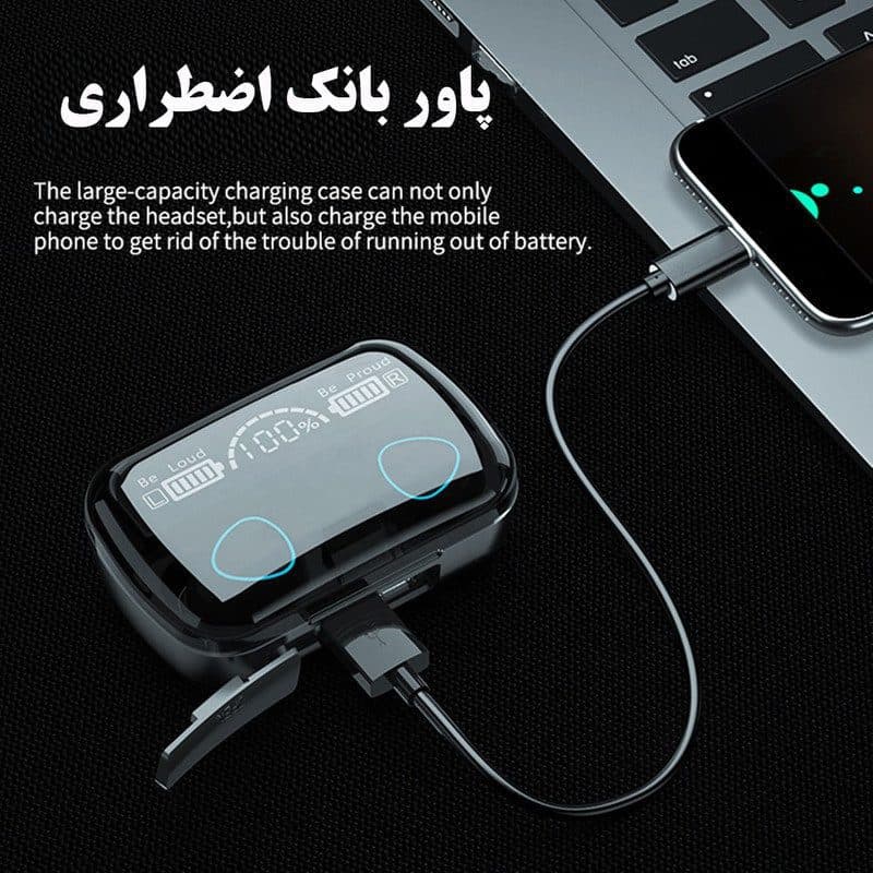 هدست بلوتوثی مدل M10 V5.3 ORIG — تصویر ۳