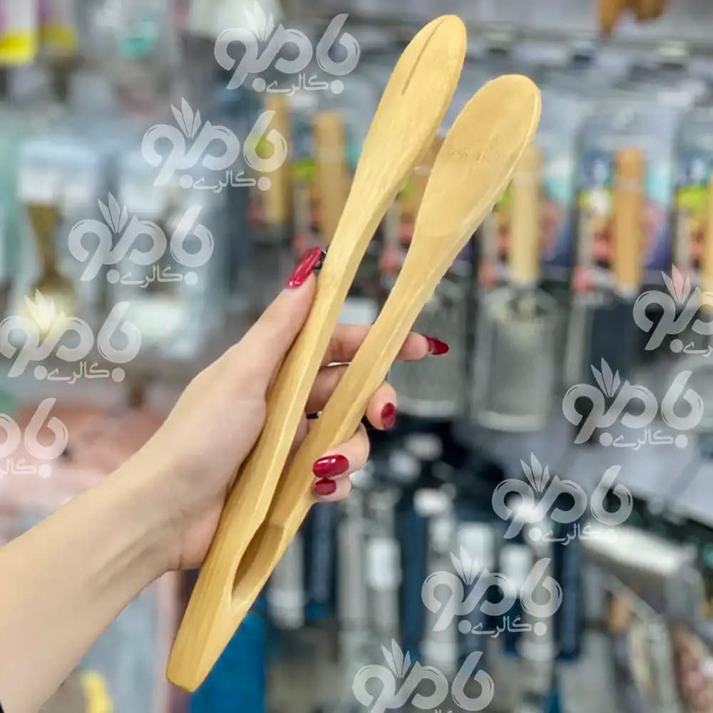 انبر سالاد قاشقی بامبو M116 — تصویر ۲