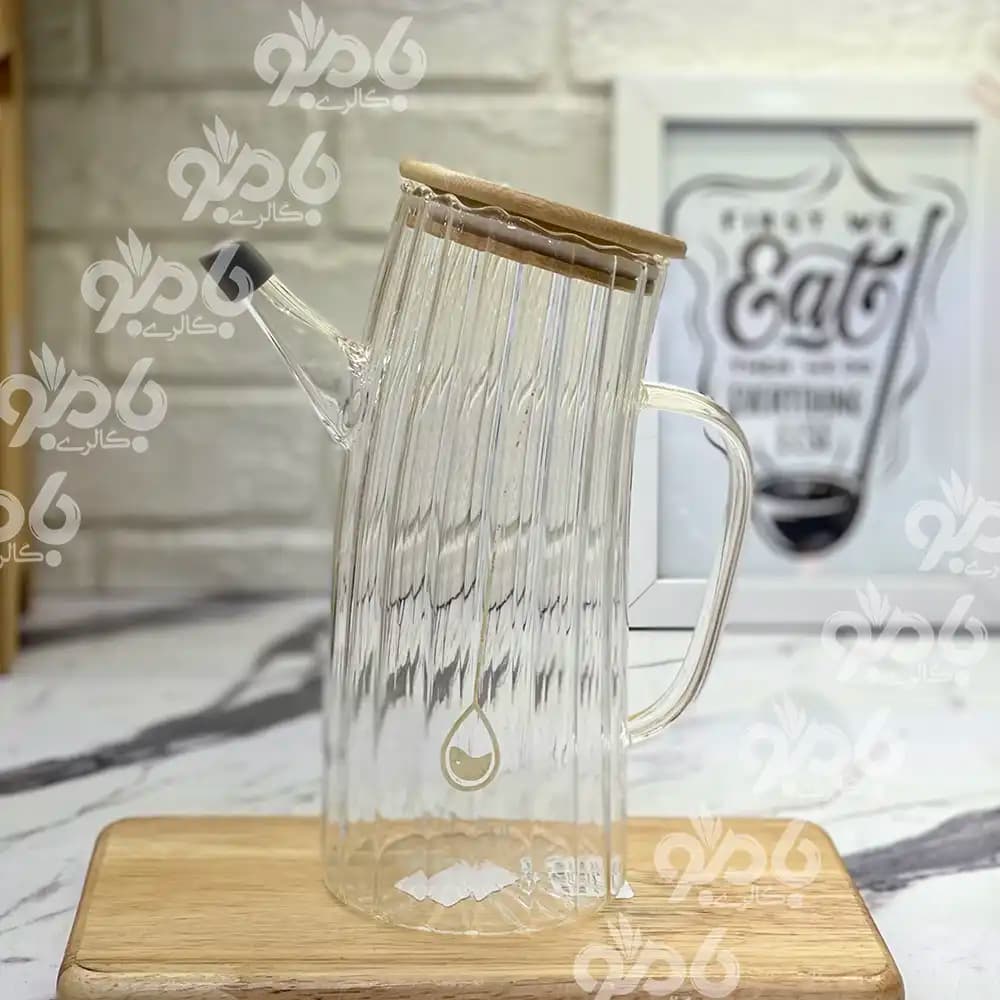 روغن ریز پیرکس منحنی شیار دار 1000میلی‌لیتر